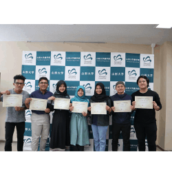 Mahasiswa Prodi Agroteknologi UMY Wakili Indonesia dalam Sakura Science Exchange Program